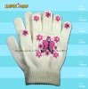Wholesale winter acrylic knitted gloves