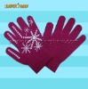 Wholesale 2010 Lastest fashional knitted winter gloves