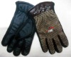 Wholesale fashion ladies leather gloves with label FG0107
