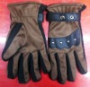 Wholesale fashion ladies leather gloves with rivets FG0105
