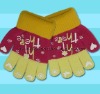 Wholesale knitted fashion glove