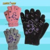 Wholesale Lastest fashional knitted winter gloves