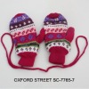 Wholesale acrylic gloves for young lady