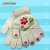 Wholesale fashion fleece knitted glove