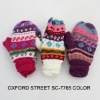 Wholesale acrylic gloves for young lady