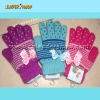 Wholesale Lastest fashional knitted winter gloves