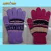 Wholesale Lastest fashional knitted winter gloves