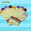 Wholesale colorful knitted glove
