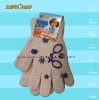 Wholesale acrylic knitted glove