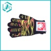Wholesale New black and yellow sports horrible style glove