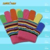 Wholesale colorful and warmful knitted gloves