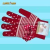 Wholesale Lastest fashional knitted acrylic gloves