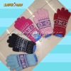 Wholesale Lastest fashional knitted winter gloves