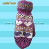 Wholesale acrylic winter knitted glove LSGE-030