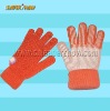cotton knitted hand gloves