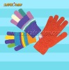 cotton knitted hand gloves