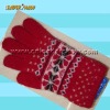 Wholesale Lastest fashional knitted winter gloves