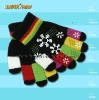 cotton knitted glove