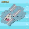cotton knitted glove