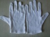 Wholesale white cotton cloth glove ZM117-H