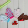 Wholesale 2011warm kids striped gloves