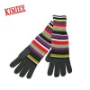 Magic grey strip gloves