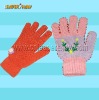 cotton knitted hand gloves