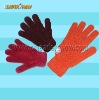 cotton knitted hand gloves