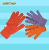 cotton knitted hand gloves