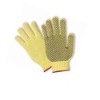 cotton pvc dotted cotton gloves