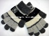 Magic knitted wool children gloves