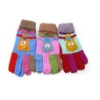 Wholesale winter knitted glove,fleece glove