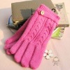 knitted acrylic glove