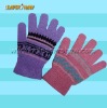 Wholesale 2010 lastest fashional knitted winter gloves