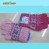 Wholesale Lastest fashional knitted winter gloves