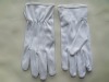 Knitted cotton gloves