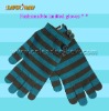 Wholesale 2010 lastest fashional knitted gloves