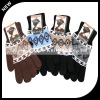 Wholesale Knit wool jacquard fashion gloves