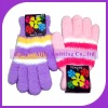 Wholesale Knitted soft towel gloves