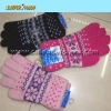 Wholesale Lastest fashional knitted winter gloves