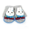 Wholesale Cartton Children Gloves grey rabbit