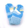 Wholesale Acrylic Children Gloves Blue