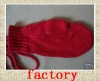 Wholesale Knitted Gloves in Red