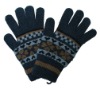 Wholesale Magic Jacquard wool winter gloves