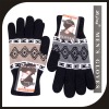 Wholesale Men's fashion Jacquard glove