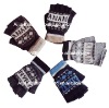 Fahion magic wool jacquard gloves