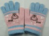 Wholesale fashion ladies wool knitted glove&mitten
