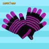 Wholesale 2010 Lastest fashional knitted winter gloves