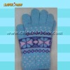Wholesale Lastest fashional knitted winter gloves