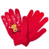 Wholesale Fashion Pretty Printing Wool Knitted Winter Gloves